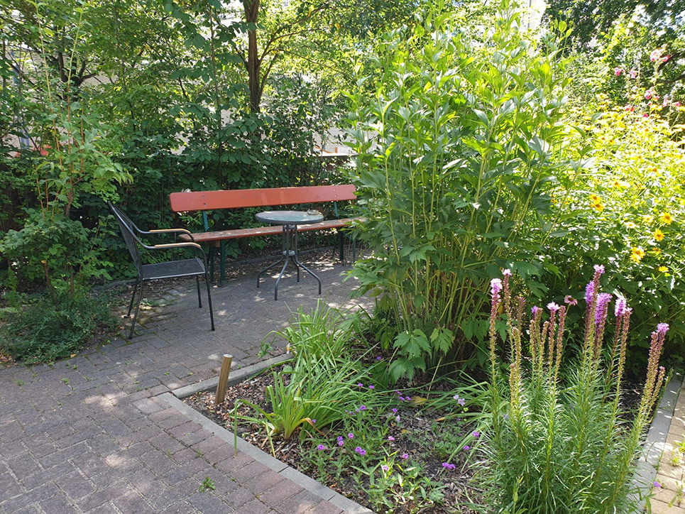 Treffpunkt Charlottenburg, Garten